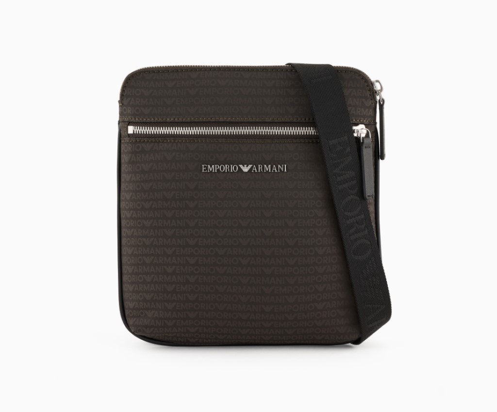 Flat Shoulder Bag In Nylon